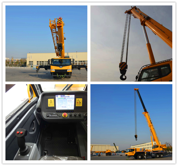 XCMG Official 55 Ton New Mobile Crane XCT55L6 China RC Mobile Truck Crane for Sale